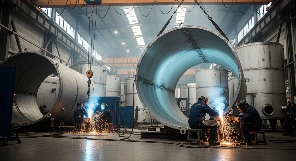 Paslanmaz process tankı imalatı