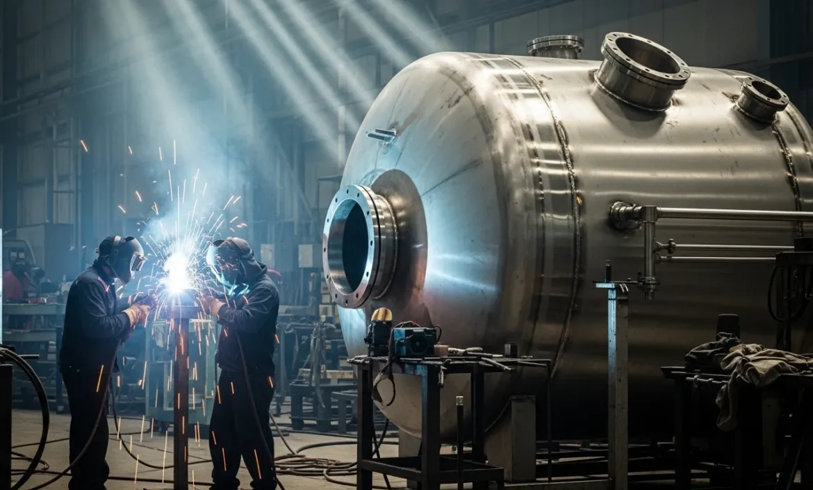 Paslanmaz process tankı imalatı