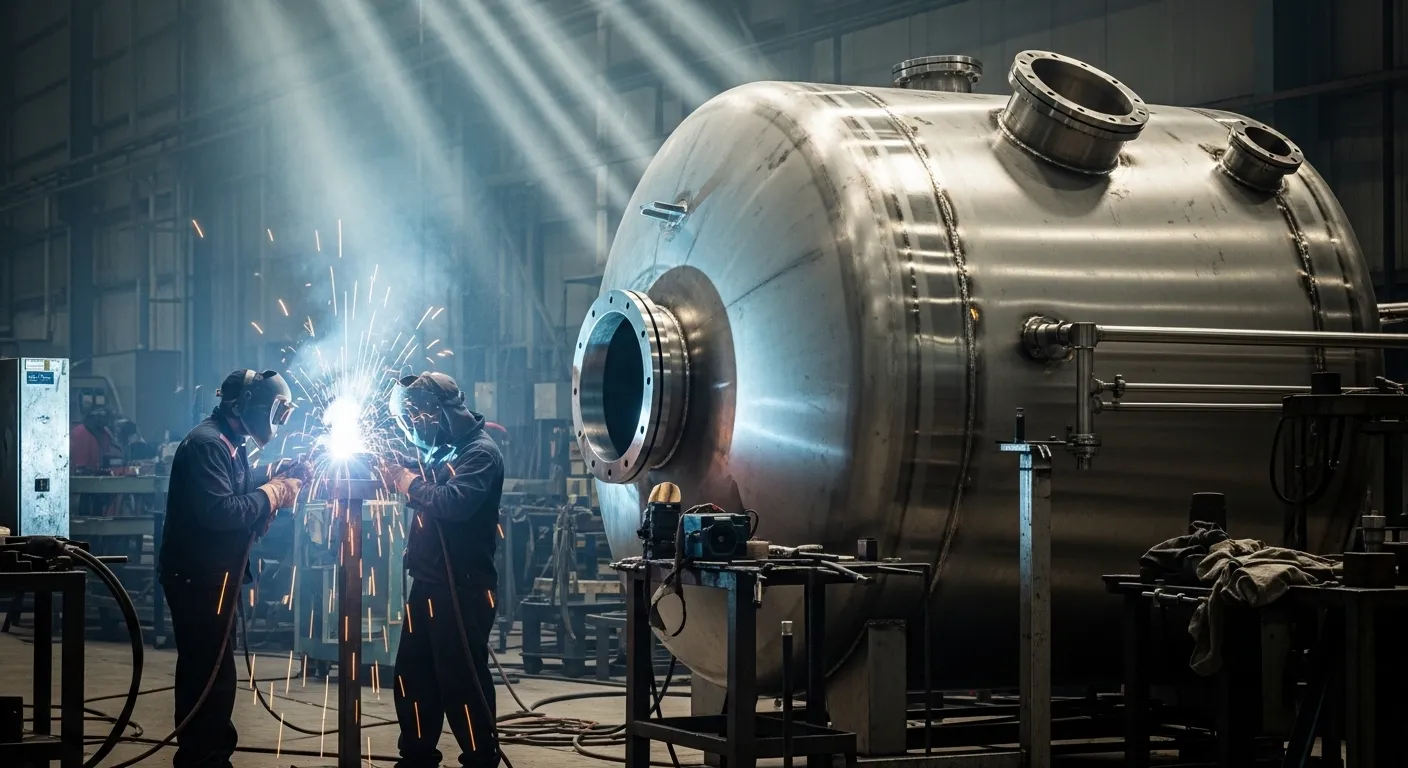 Paslanmaz process tankı imalatı