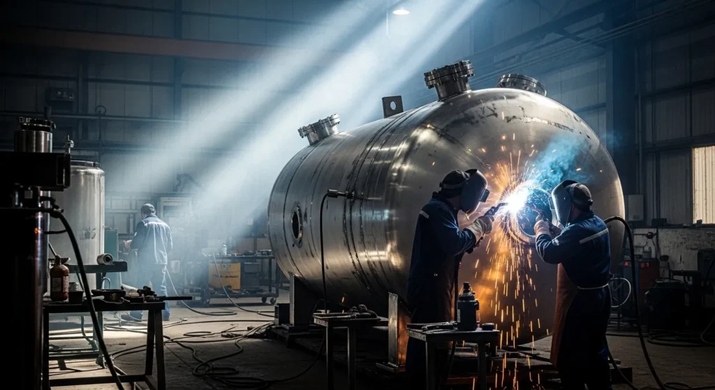 Paslanmaz process tankı imalatı