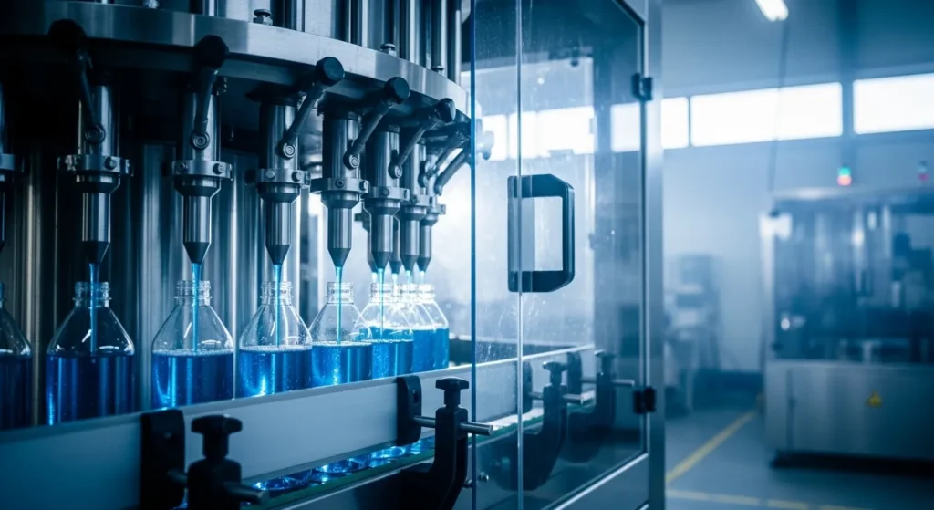 Sanayi Tipi Sıvı Dolum Makineleri 