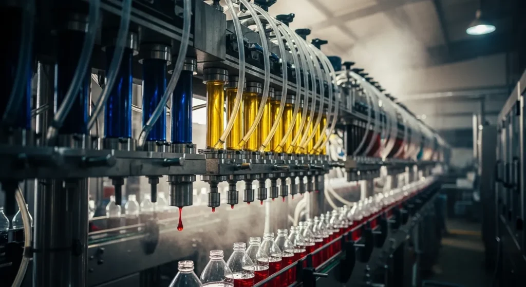 Sanayi Tipi Sıvı Dolum Makineleri