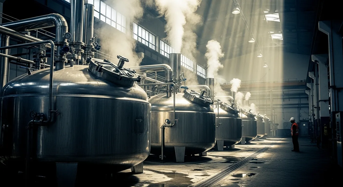 Endüstriyel Karıştırma Tanklar