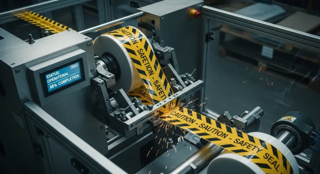 Sleeve Emniyet Bandı Makinesi 