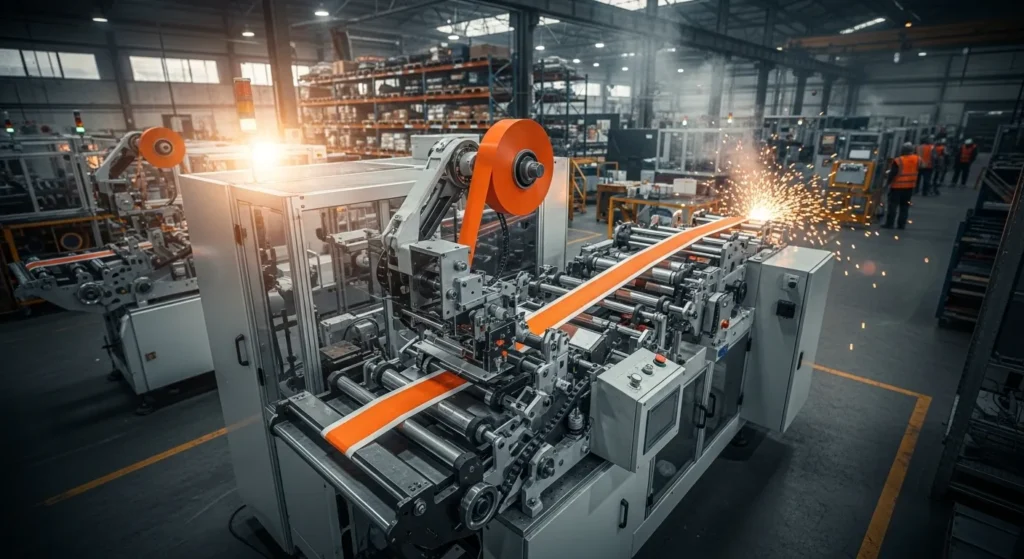 Sleeve Emniyet Bandı Makinesi 